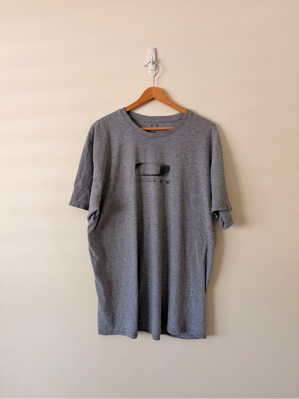 Oakley Gray Short Sleeve Logo Tee